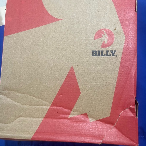 Sparkly sneakers! Billy Footwear, size 4W. Bright pink, glittering pink trim. - Picture 5 of 9